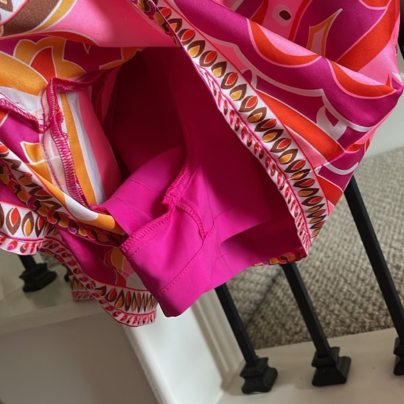 Express Sz M Graphic Print Button Down Shirt & Shorts Set. SOLD AS A SET. - Picture 12 of 16